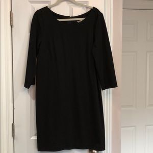 Banana Republic Black Ponte Dress